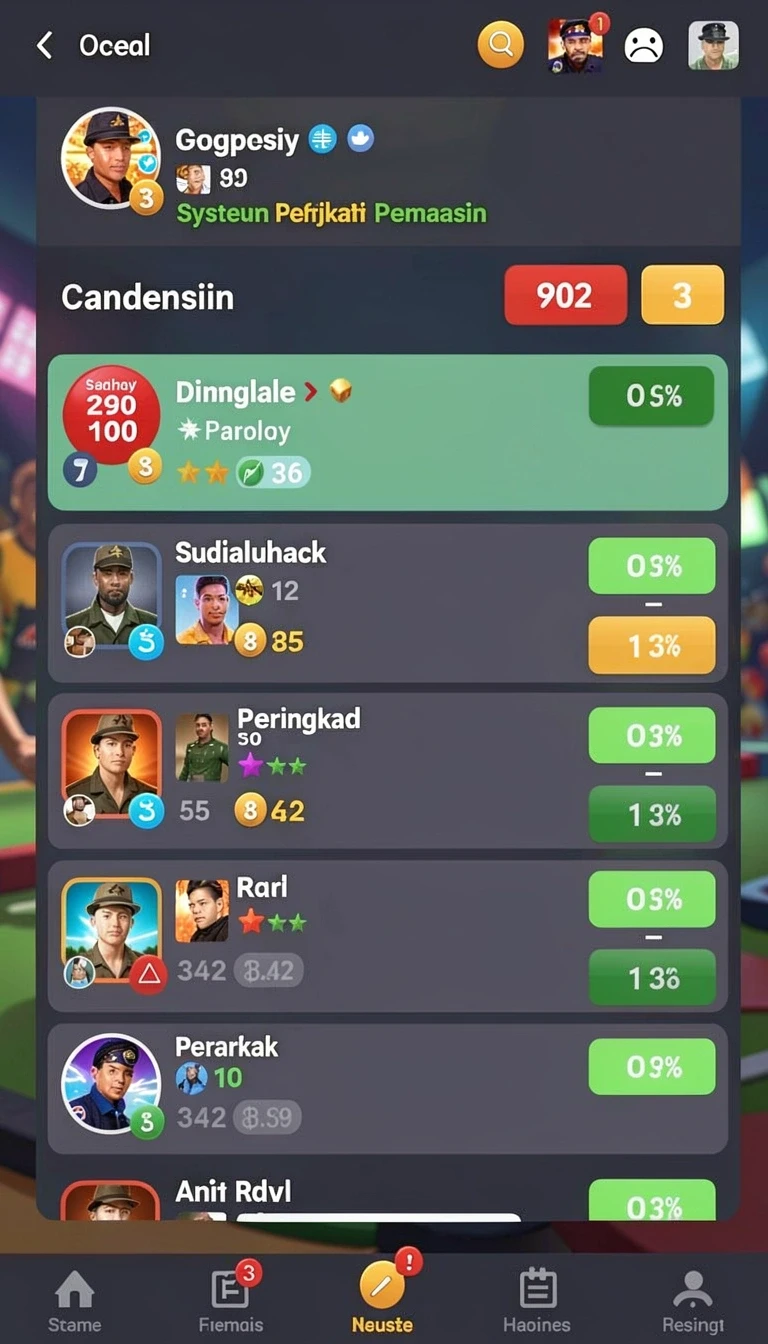 Beragam pilihan permainan menarik dalam aplikasi 62hot Terbaru: Download APK Resmi dan Aman.