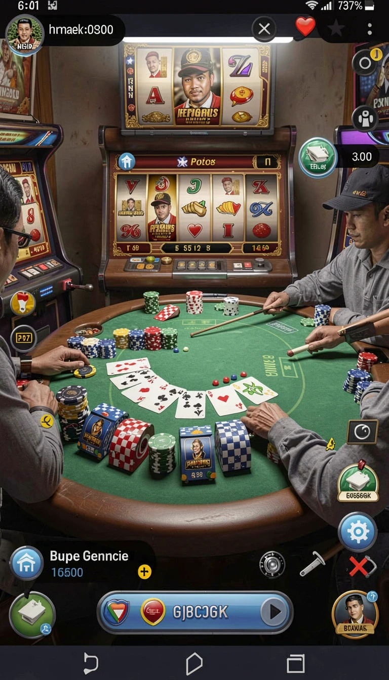 Beragam pilihan permainan menarik dalam aplikasi Aplikasi 738slots Resmi: Download dan Instalasi.