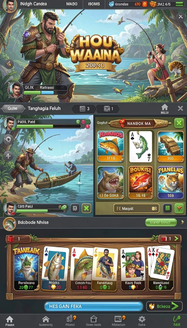 Beragam pilihan permainan menarik dalam aplikasi Aplikasi features Resmi: Download dan Instalasi.