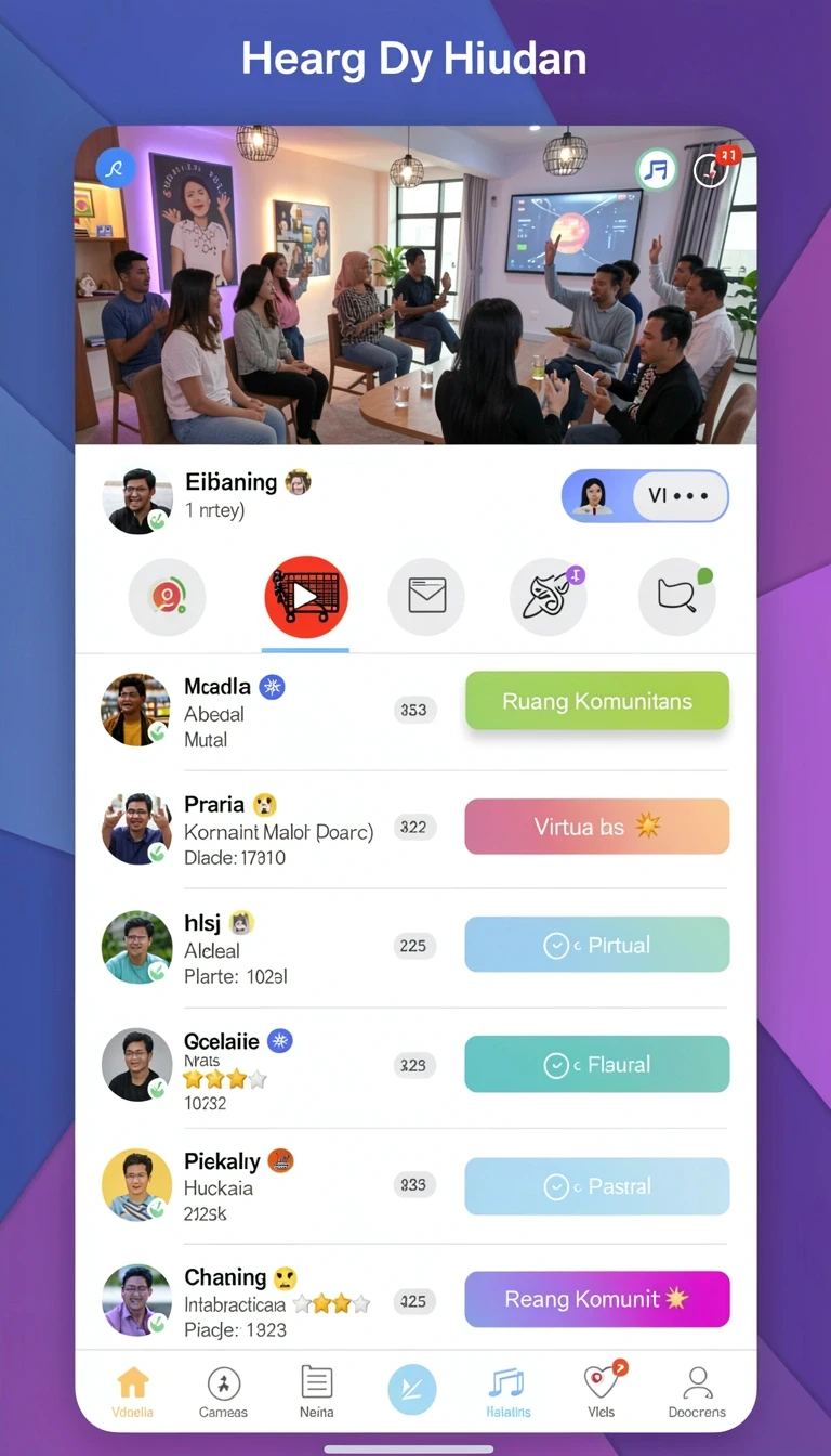 Beragam pilihan permainan menarik dalam aplikasi Aplikasi putarmega Resmi: Download dan Instalasi.