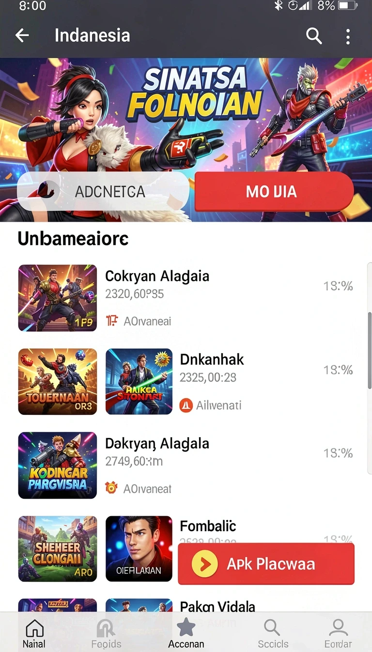 Beragam pilihan permainan menarik dalam aplikasi Aplikasi mkwin666 Resmi dan Terpercaya di Android.