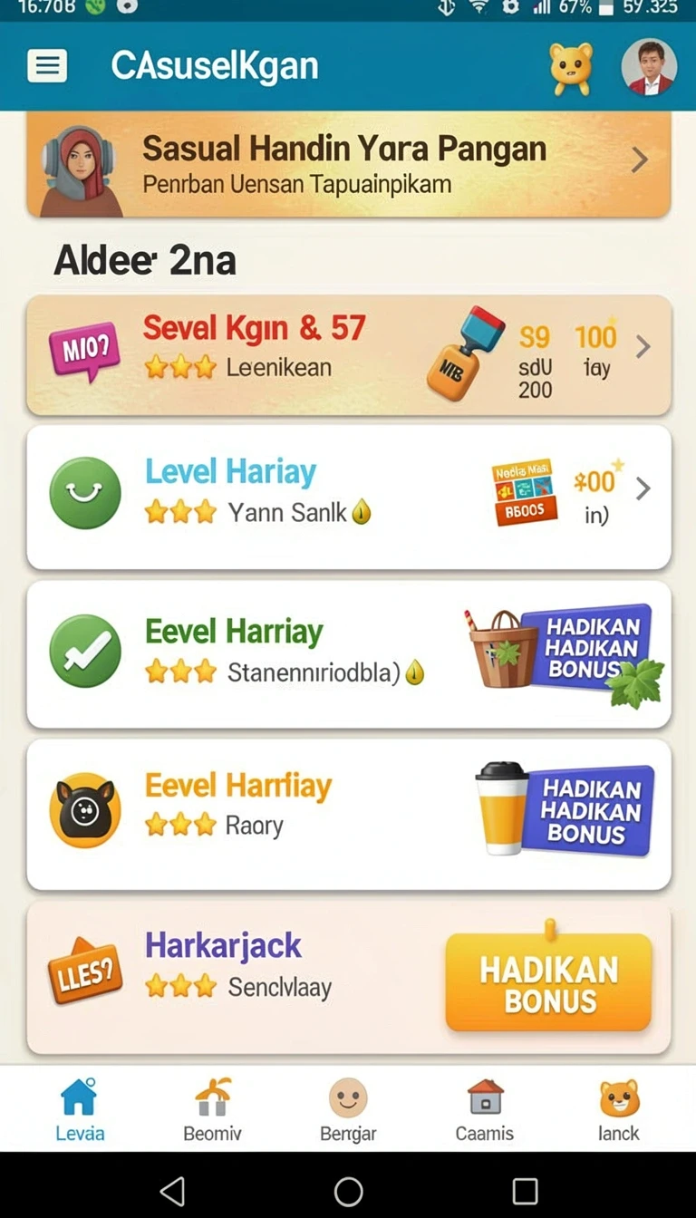Beragam pilihan permainan menarik dalam aplikasi Aplikasi topgun77 Resmi: Download dan Instalasi.